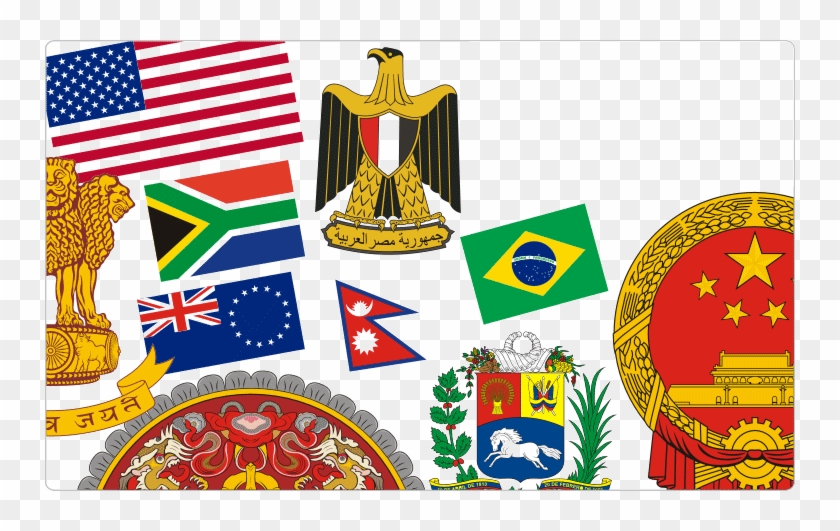 International Non-european Civic Heraldry - Emblem Clipart #3685039