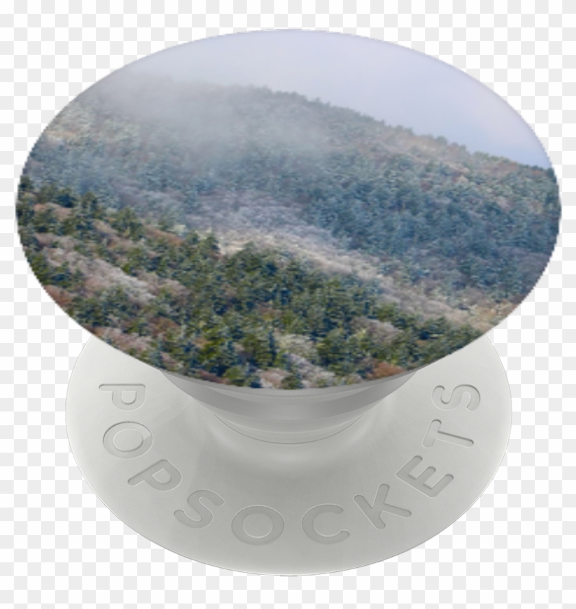 Foggy Mountain, Popsockets - Circle Clipart #3685348