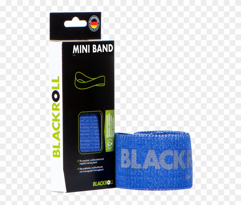 Blackroll Mini Band, Blue - Wristband Clipart