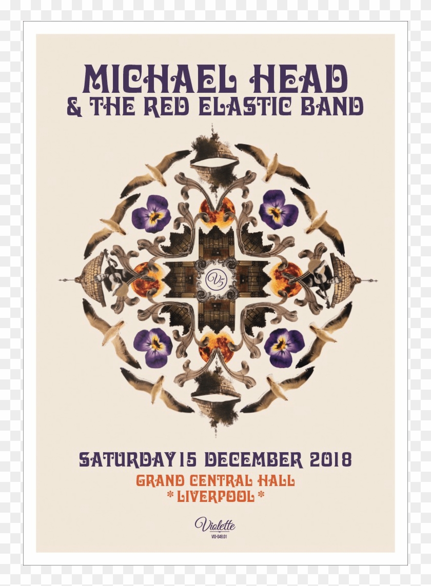 Michael Head & The Red Elastic Band Grand Central Hall, - Poster Clipart