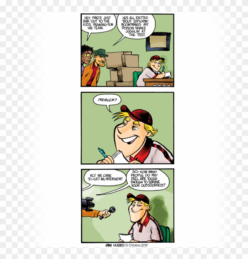 Hubris Comics - Cartoon Clipart #3686050