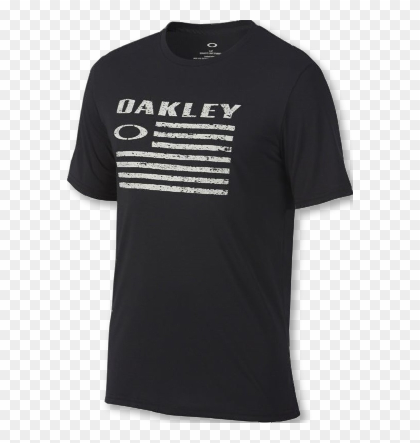 Oakley Men's T-shirt - Active Shirt Clipart #3686186