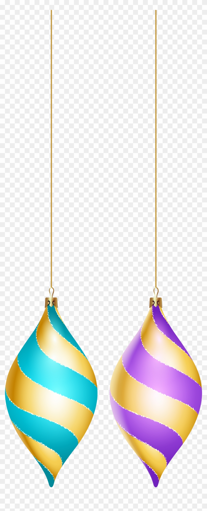 Christmas Tree Ornaments Png Clip Art Image - Earrings Transparent Png
