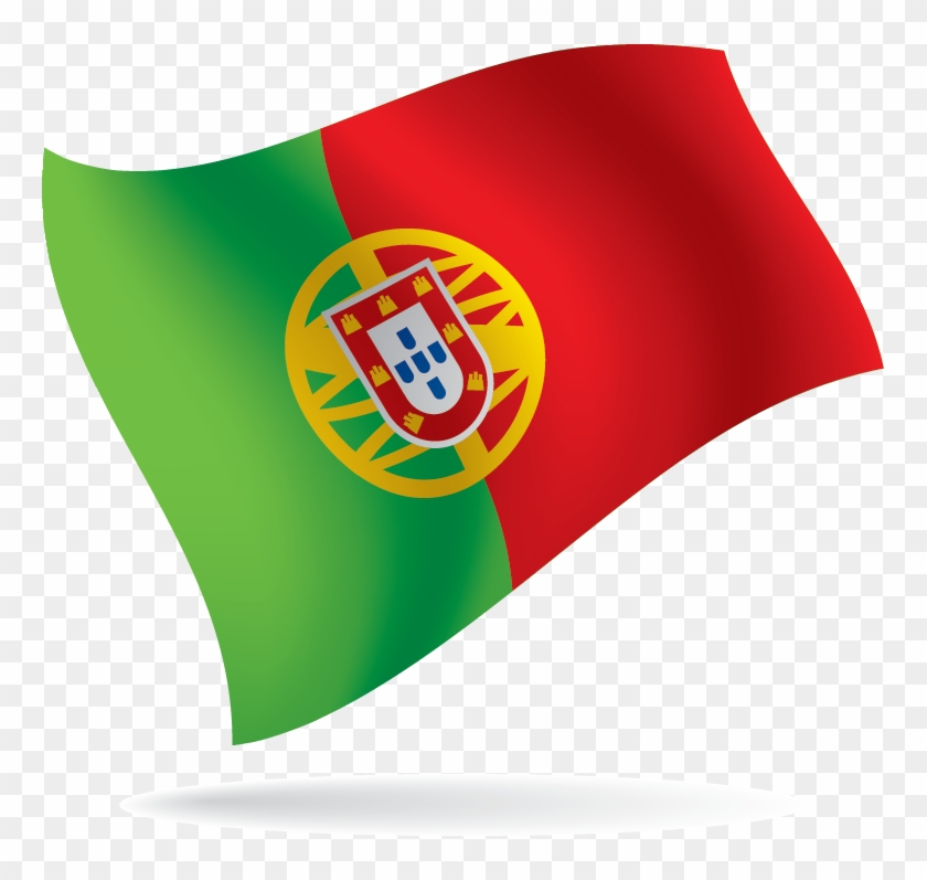Portugal - Bandeira De Portugal Png Clipart #3686550