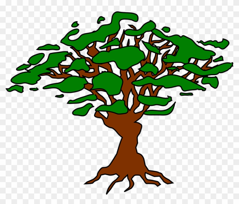 Árbol, Heráldica, Símbolo, Diseño, Icono, Gráfica - Simbol Pohon Clipart