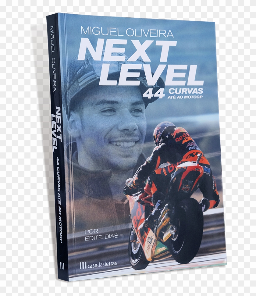 Next Level 44 Curvas Até Ao Motogp - Livro Miguel Oliveira Clipart