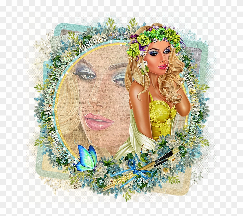 Night Fairy/happy Spring - Illustration Clipart #3687165