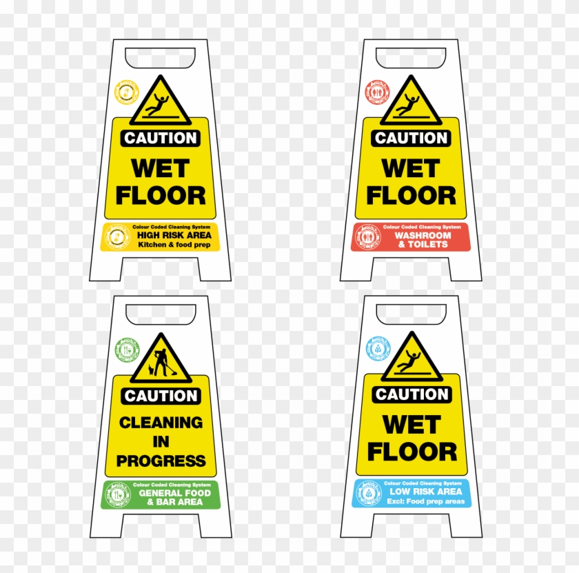 Caution Wet Floor Sign Clipart
