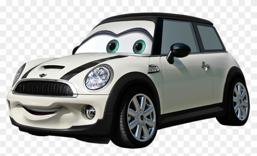 #cars #carro #animado #carrito - Cars Movie Mini Cooper Clipart #3687189