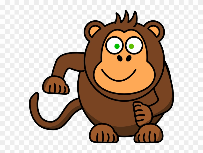 Cartoon Monkey Clipart #3687216