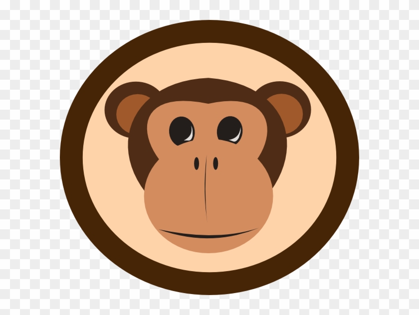 Monkey Clip Art - Animal Faces Clipart Png Transparent Png #3687310