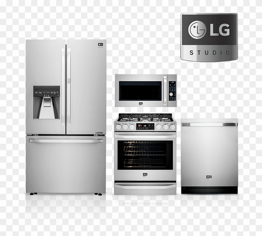 Kitchen Appliances, Lowe's Home Appliances Lowes Scratch - Lg Appliance Package Clipart