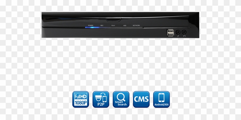 16ch 1080p H - Dvd Player Clipart #3687846