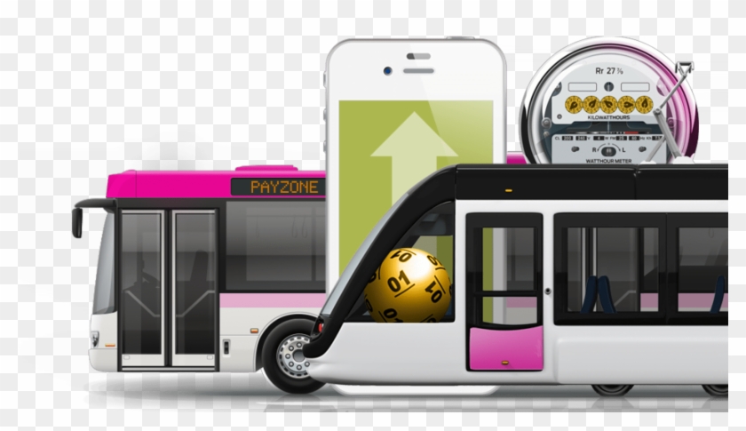 Become A Payzone Superagent - Airport Bus Clipart