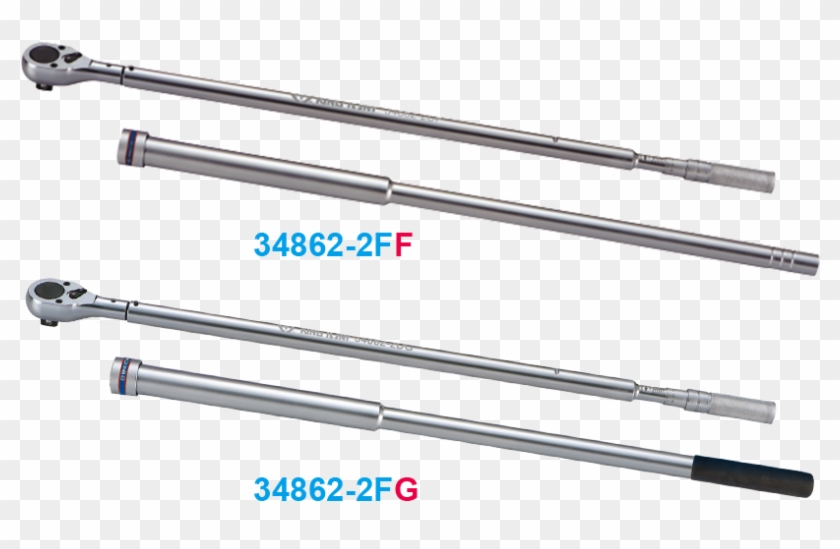 Heavy Duty Adjustable Torque Wrench King Tony 34862-2f - Metalworking Hand Tool Clipart