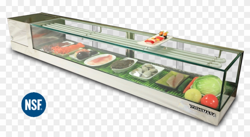 Garasu Juice Display Case - Sushi Cases Clipart