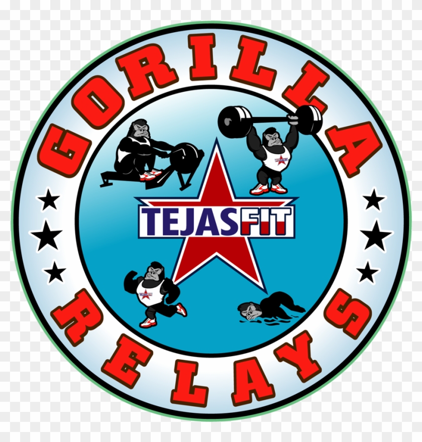 Fitness Logo Design With Some Pretty Strong Gorillas Clipart #3688869