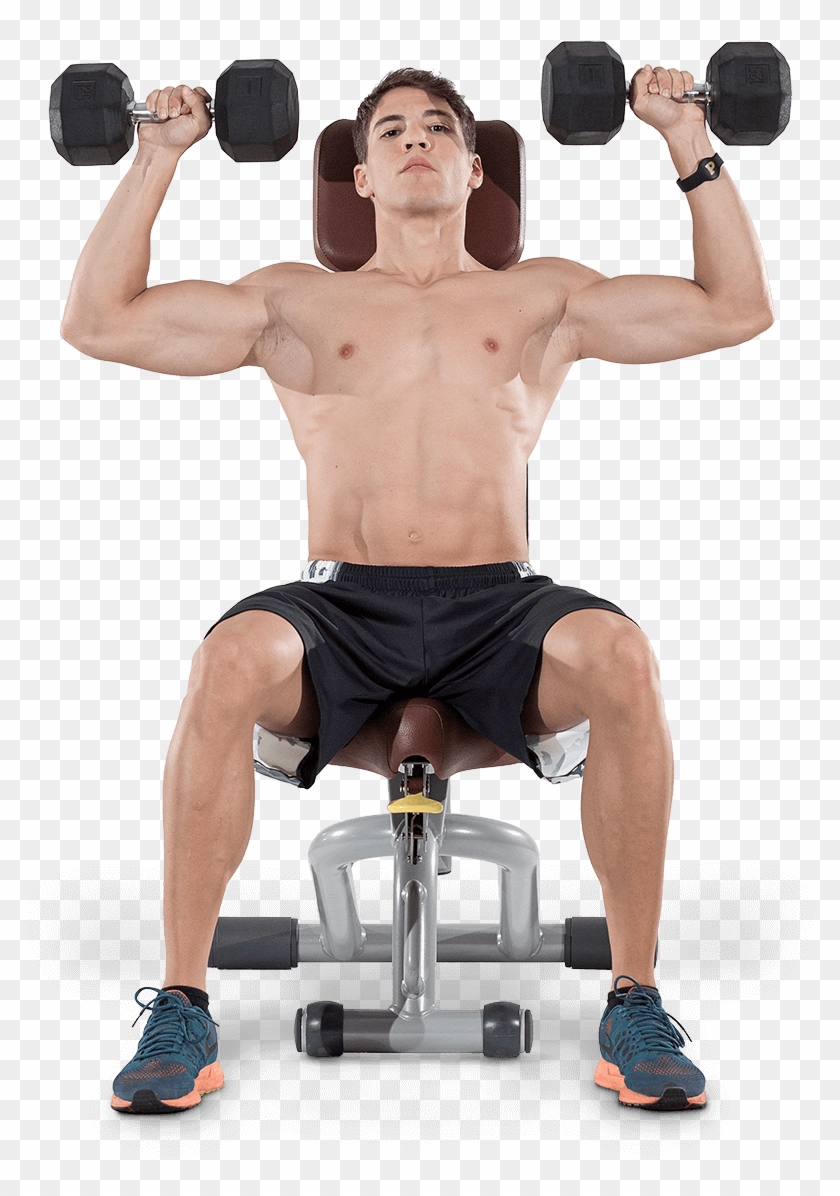 Bodybuilding - Biceps Curl Clipart