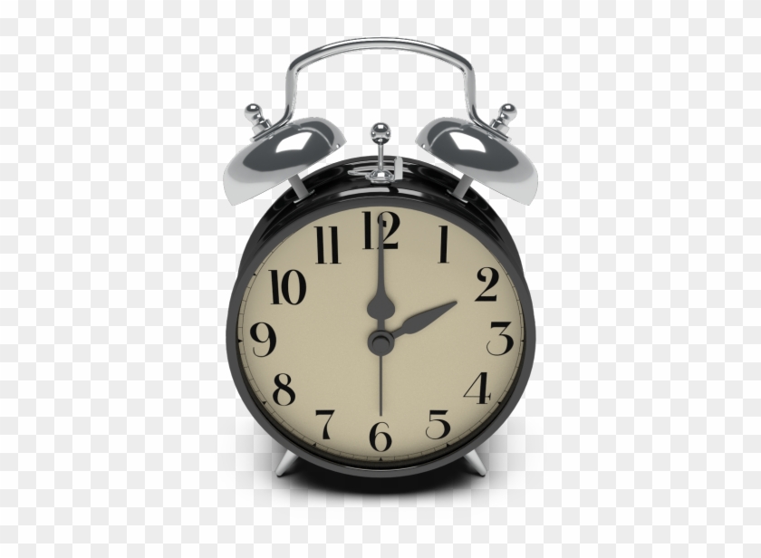 Vintage Alarm Clock Png - Clock Clipart