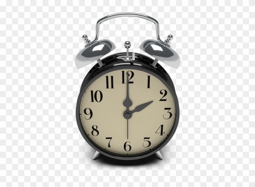 Vintage Alarm Clock Png - Clock Clipart #3689232