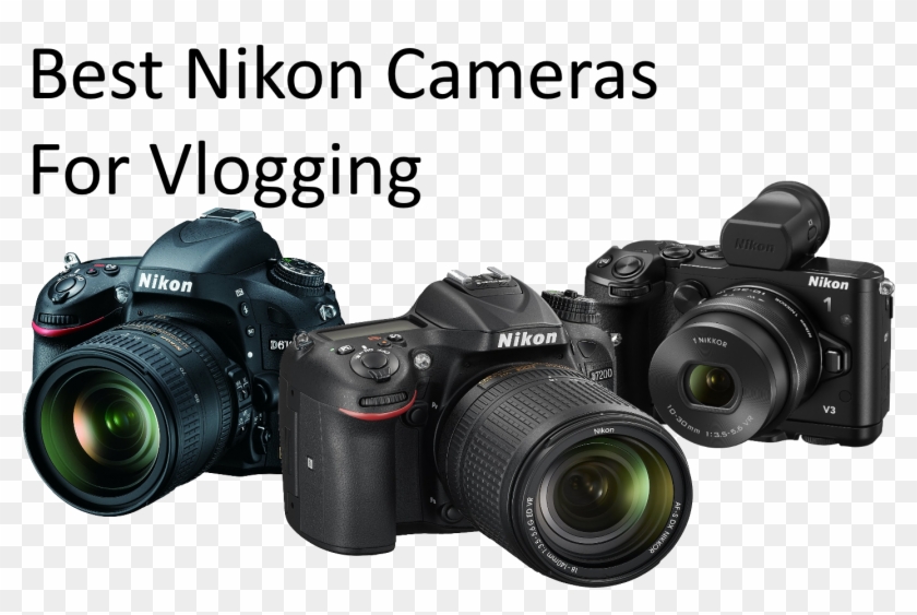 The Best Nikon Vlogging Cameras , Png Download - Camera Slr Transparent Background Clipart