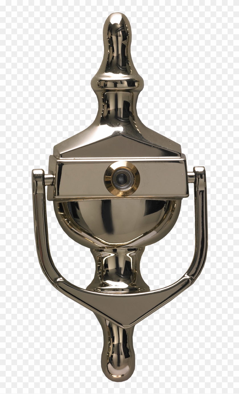 Gold Urn Spy - Urn Door Knocker With Spy Hole Clipart