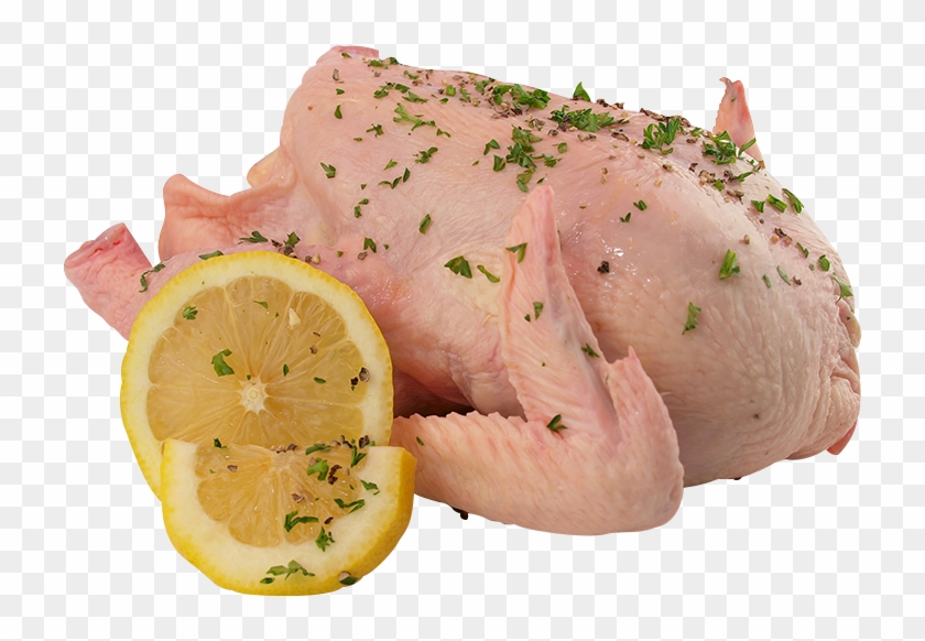 Fresh Chicken Whole - Lemon Clipart