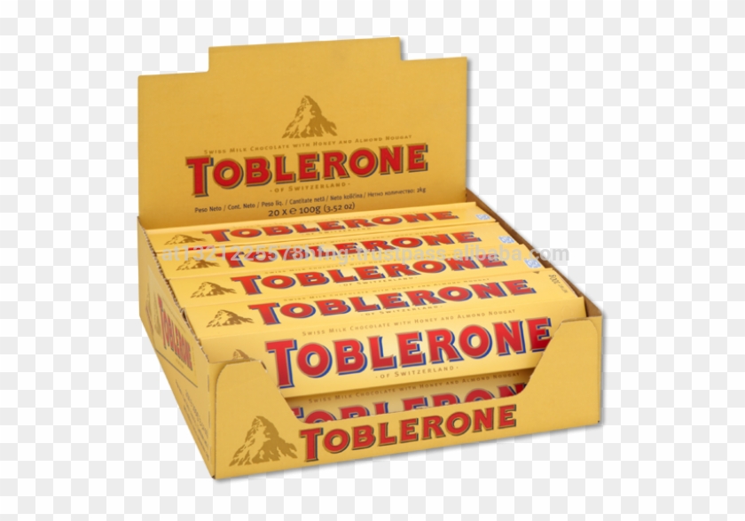 Toblerone Milk Chocolate, Swiss - Toblerone Price 1 Box Clipart #3689385