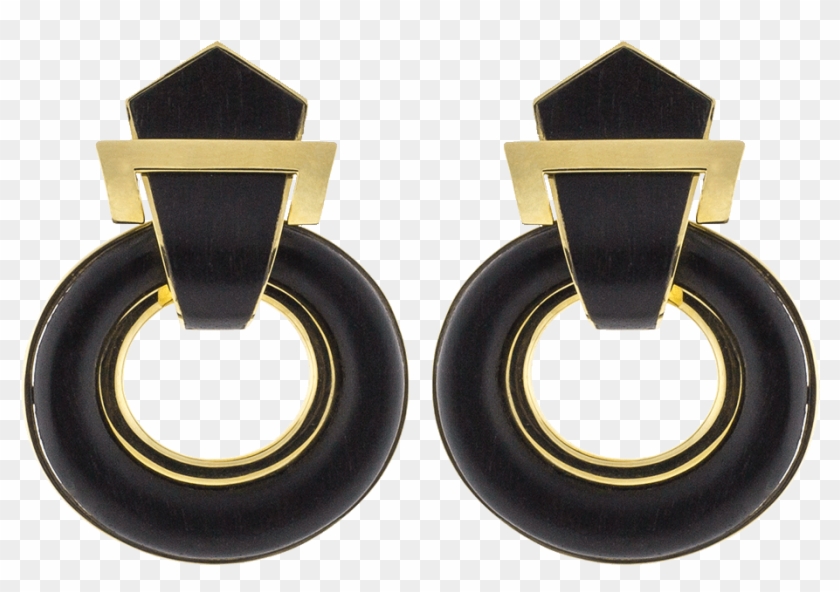 Door Knocker Earrings - Earrings Clipart