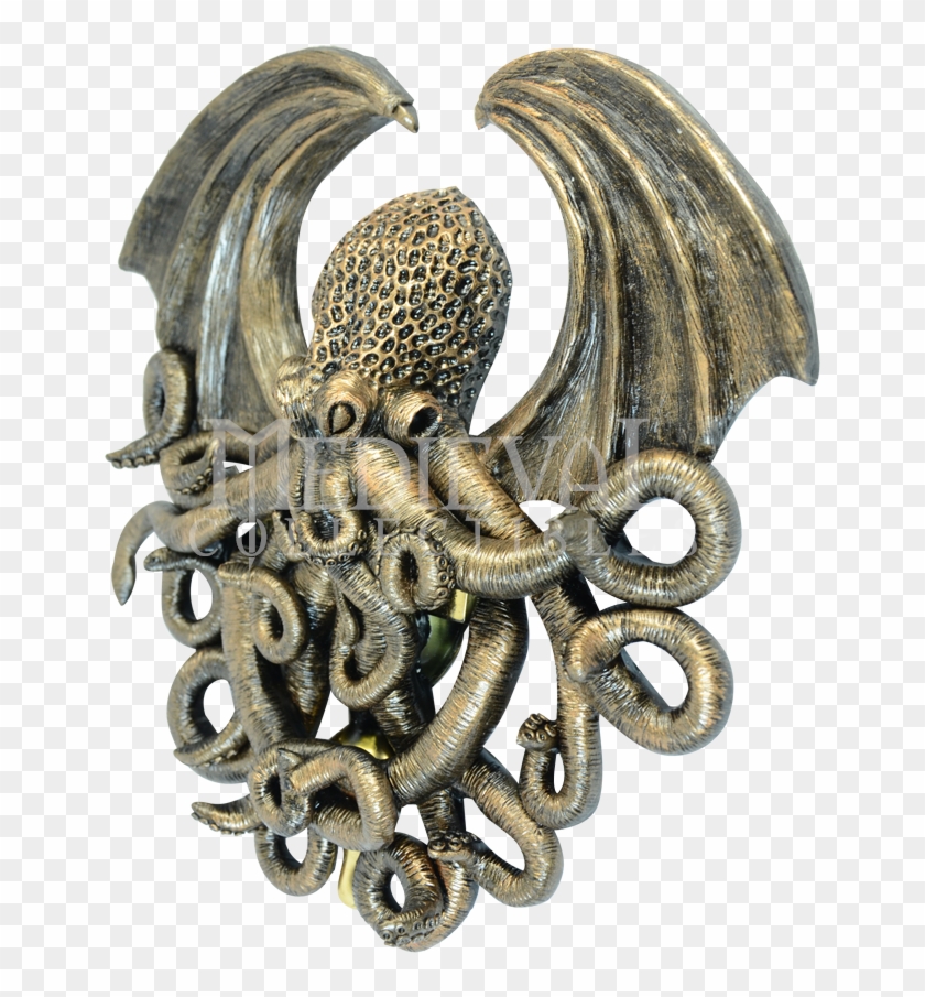 Cthulhu Demon Door Knocker - Body Jewelry Clipart