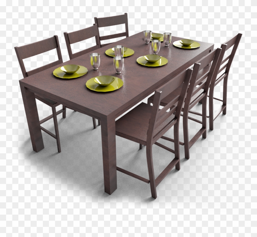 Kitchen & Dining Room Table Clipart #3689597