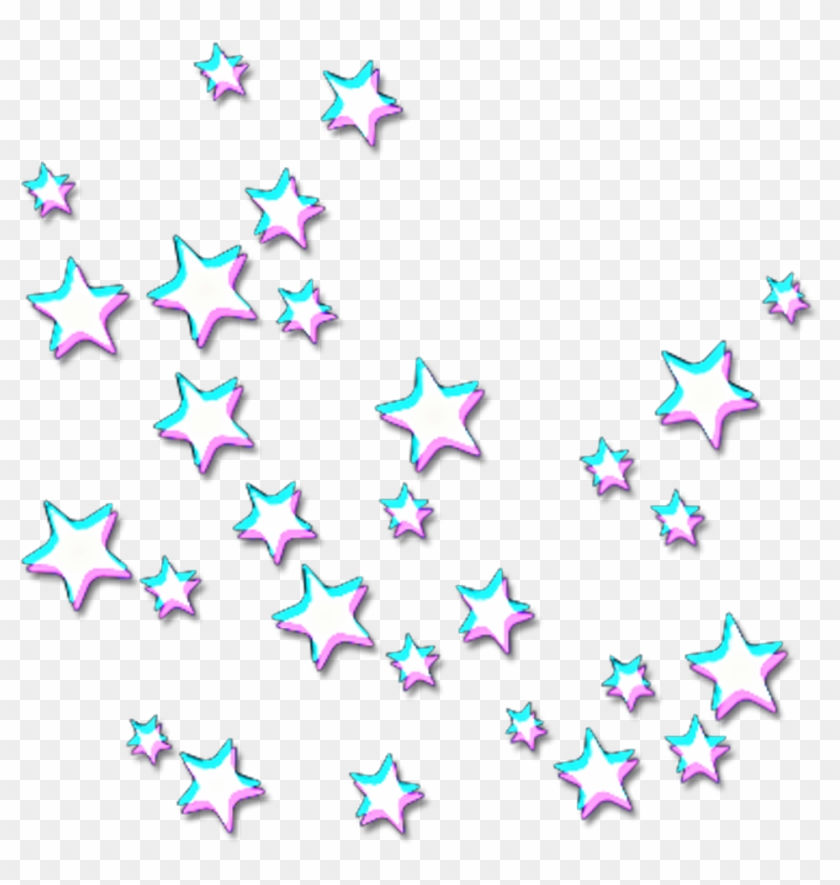 Glitch Stars Png Clipart