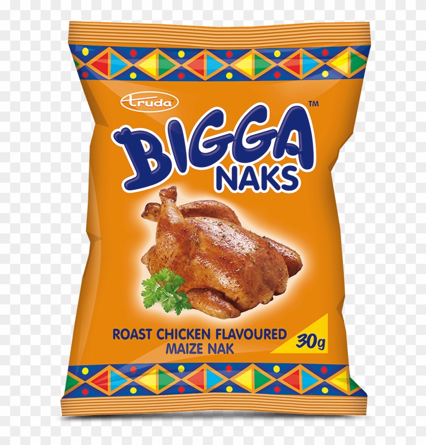 Bigga Naks Roast Chicken Chicken Flavoured Maize Nak - Bigga Naks Clipart