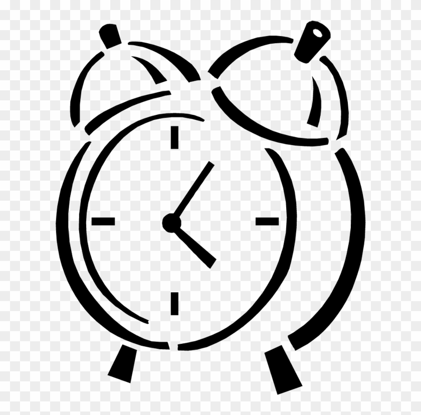 Its Indicated That If The Alarm Sound Is Loud, It Is - Relogio Desenho Clipart