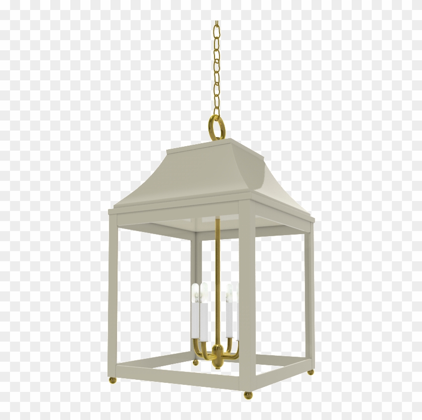 Palo Alto Lantern Brass - Ceiling Fixture Clipart