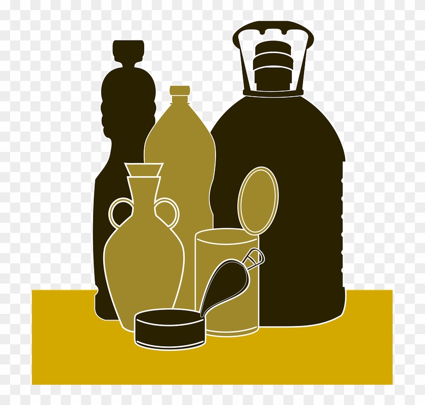 Envases, Reciclaje, Plástico, Pet, Botellas, Reciclar - Plastic Recycling Clipart