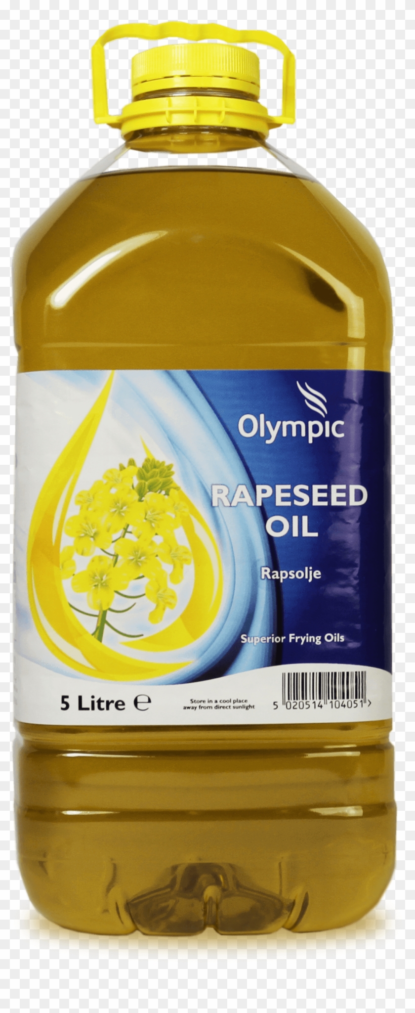 Olympic Rapeseed Oil 5l - Plastic Bottle Clipart