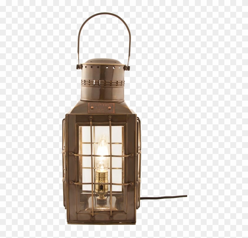 Antique Patio Lamp - Lantern Clipart #3691047