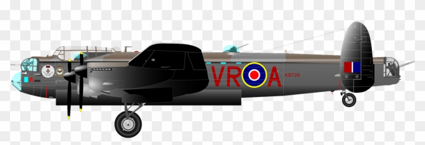 Aircraft Airplane Bomber Ww - Avro Lancaster Png Clipart #3691268