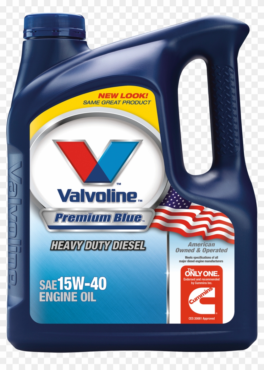 Oil Container Image - Valvoline Premium Blue 15w40 Clipart #3691346