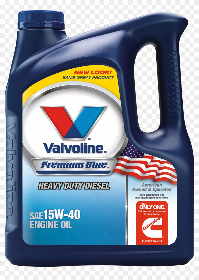 Oil Container Image - Valvoline Premium Blue 15w40 Clipart #3691346