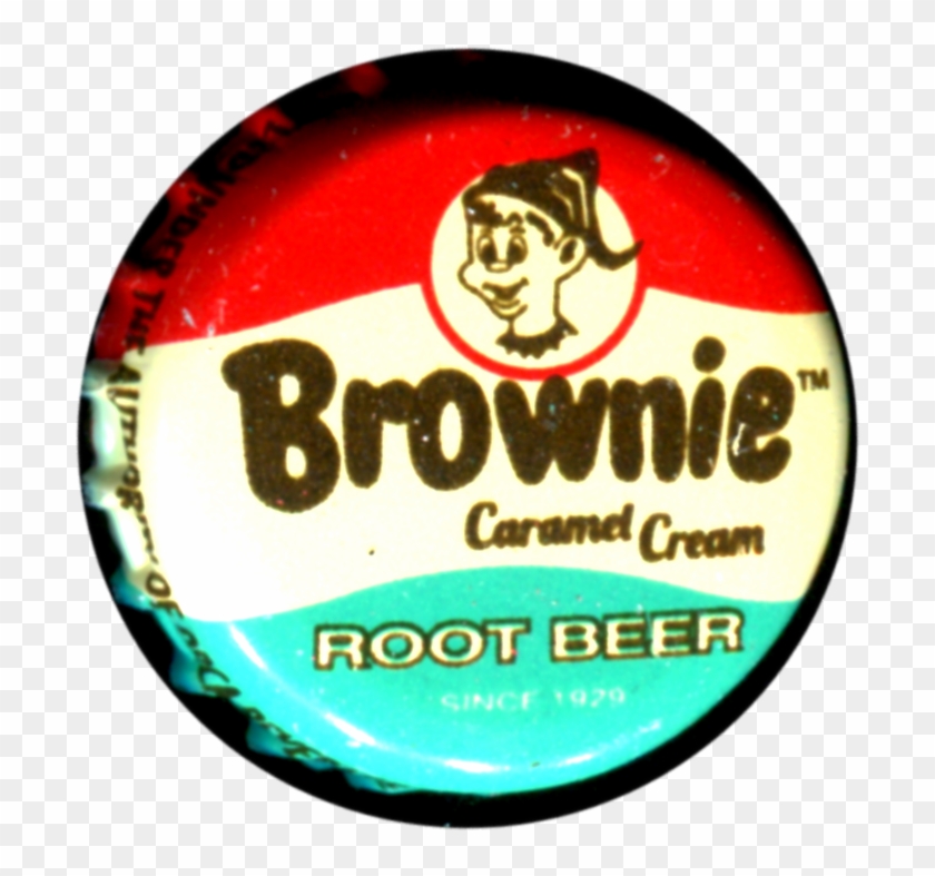 Brownie Caramel Cream Root Beer Cap - Badge Clipart #3691458