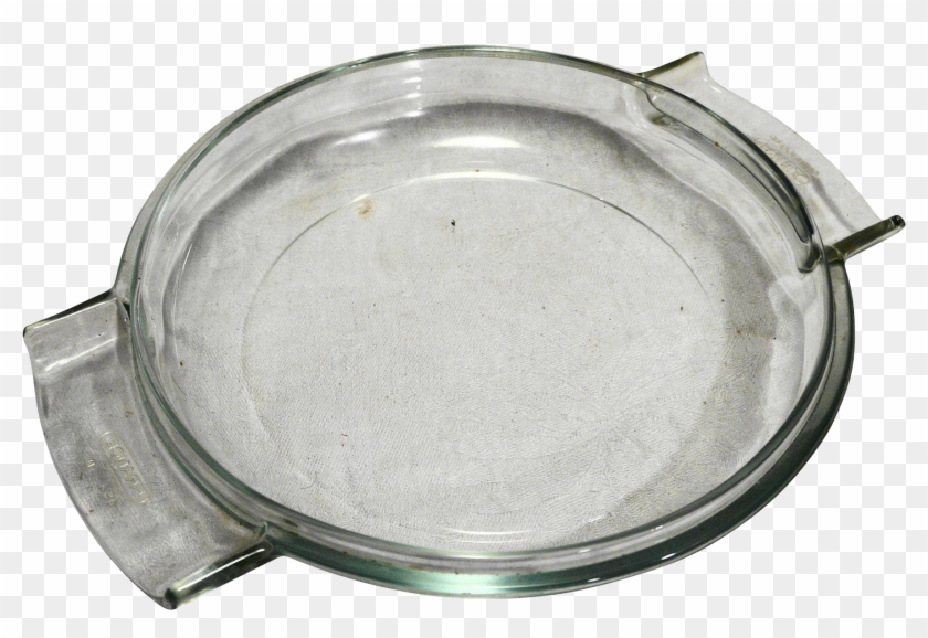 Pyrex De Corning Clear Casserole Domed Lid Only Made - Circle Clipart