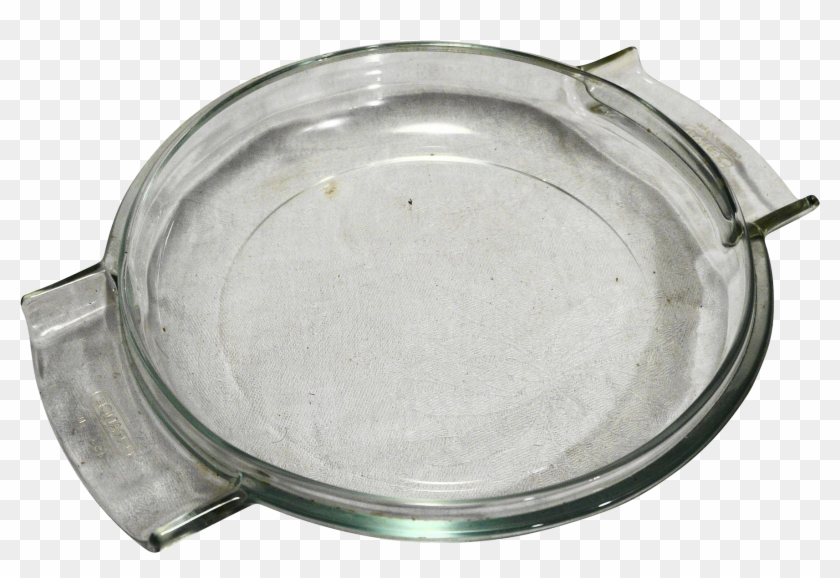 Pyrex De Corning Clear Casserole Domed Lid Only Made - Circle Clipart #3691460