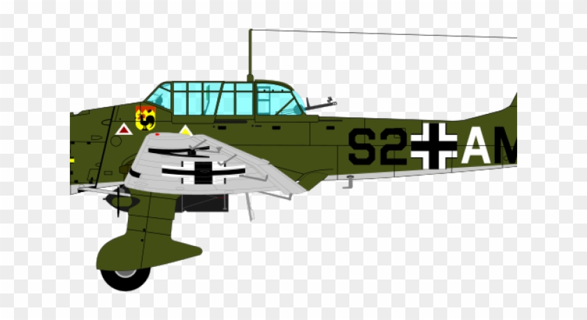Army Helicopter Clipart Bomber Plane - World War Ii - Png Download #3691695