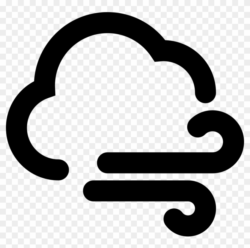 Png File Svg - Cloud Wind Symbol Clipart