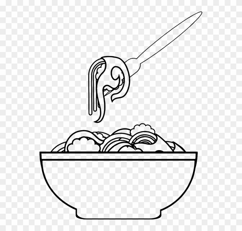 Graphic Spaghetti Food Pasta Cooking Meal Italian Clipart #3691940