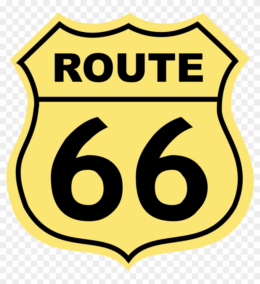 Route 66 Logo Png Transparent - Route 66 Clipart