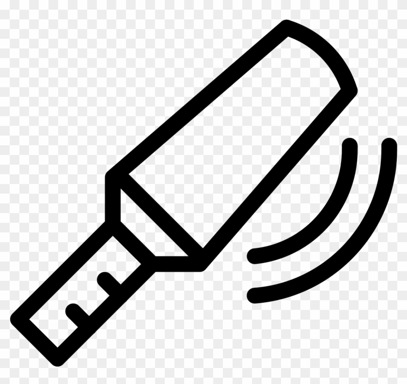 Hand-held Metal Detector Icon - Metal Detector Icon Clipart