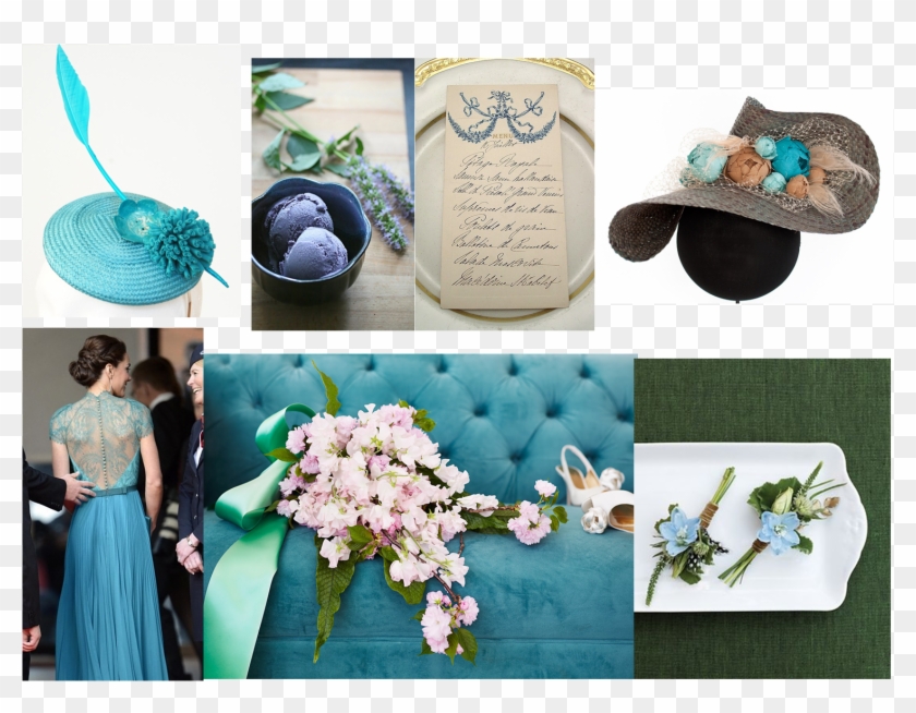 Janetandschulz Tocados Azul Boda Novia Invitadas Juanaiyo - Moth Orchid Clipart #3692508